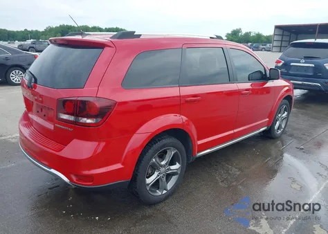 2014 Dodge Journey Crossroad from USA, damaged, VIN 3C4PDCGG1ET292887